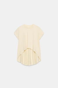 ASYMMETRIC COTTON T-SHIRT