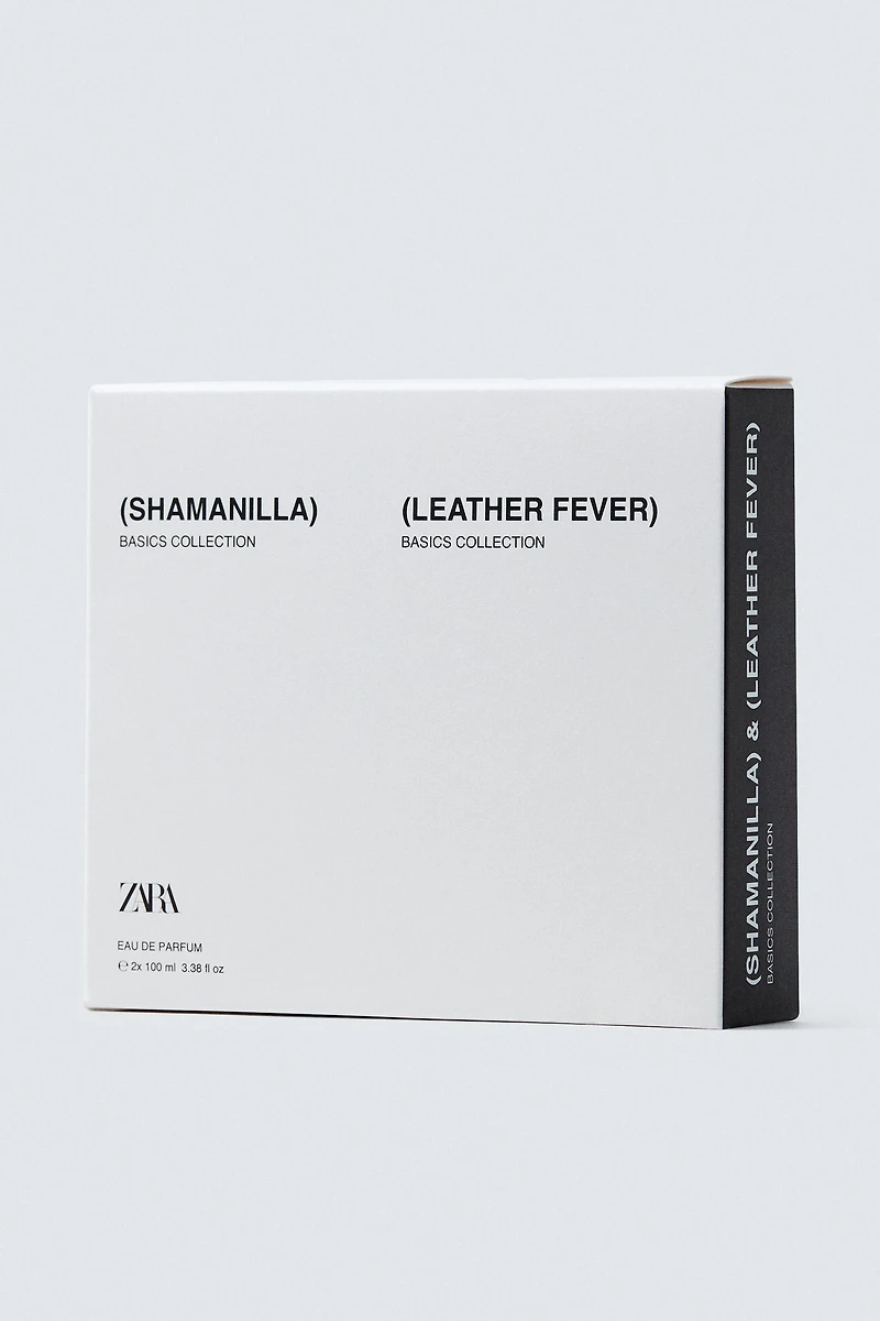 (SHAMANILLA) + (LEATHER FEVER) EDP 2X100 ML (3.38 FL. OZ)