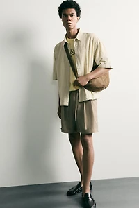 FLUID RELAXED FIT PLEATED SHORTS