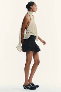 RUFFLE SKORT