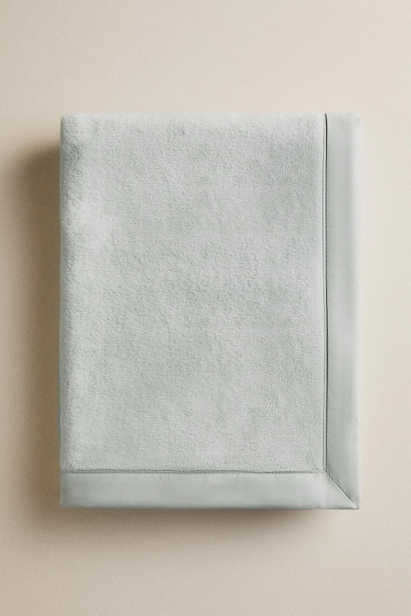BABY FLEECE COTTON BLANKET