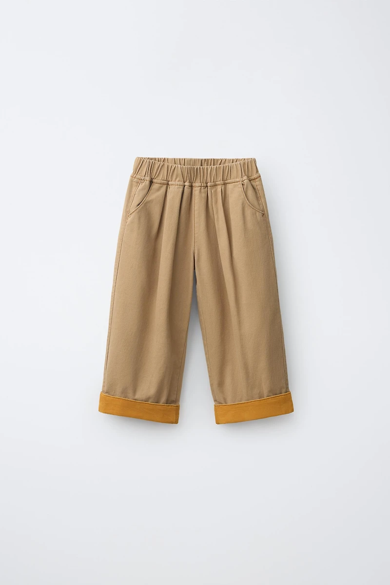 SOFT TOUCH CUFFED BALLOON PANTS