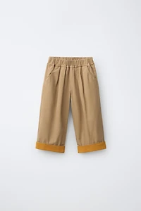 SOFT TOUCH CUFFED BALLOON PANTS