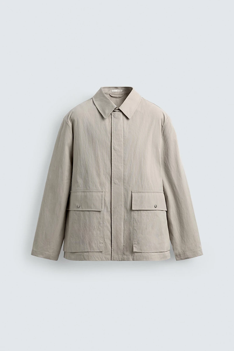 BLOUSON REGULAR FIT À POCHES