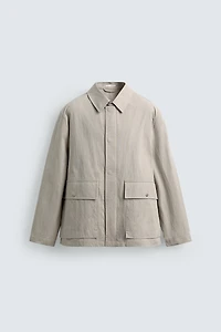BLOUSON REGULAR FIT À POCHES