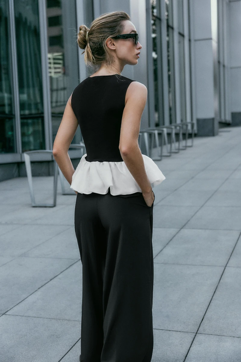 COMBINATION STRETCH TOP
