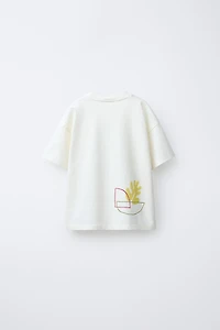 GEOMETRIC PRINT T-SHIRT