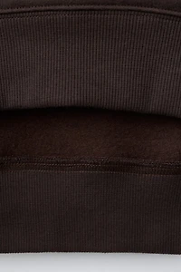 EMBROIDERED PUPPY TEXT SWEATSHIRT