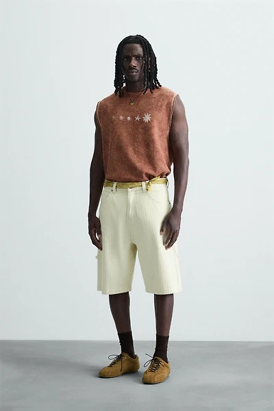 WASHED KNIT TANK TOP