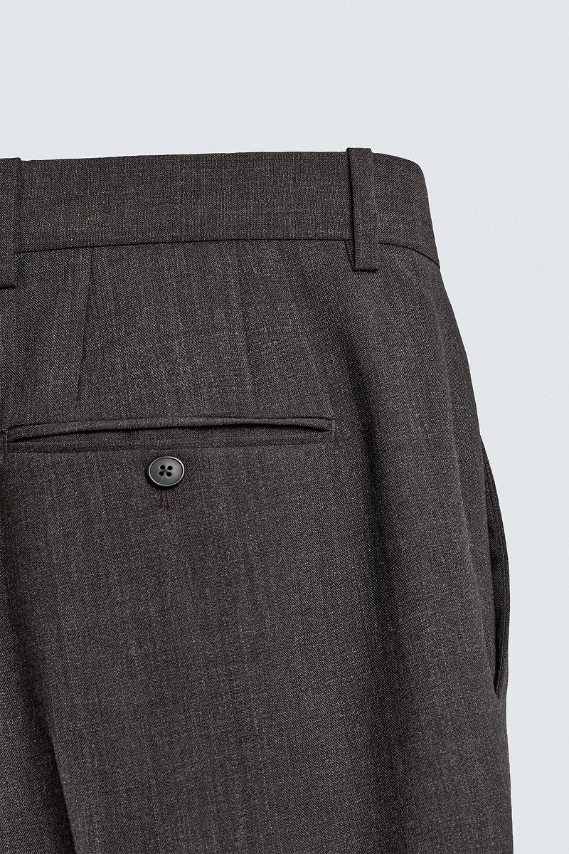LIMITED EDITION 100% WOOL SUIT PANTS