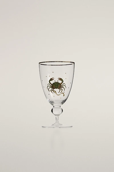 CANCER ZODIAC GLASS | MARISA BERENSON