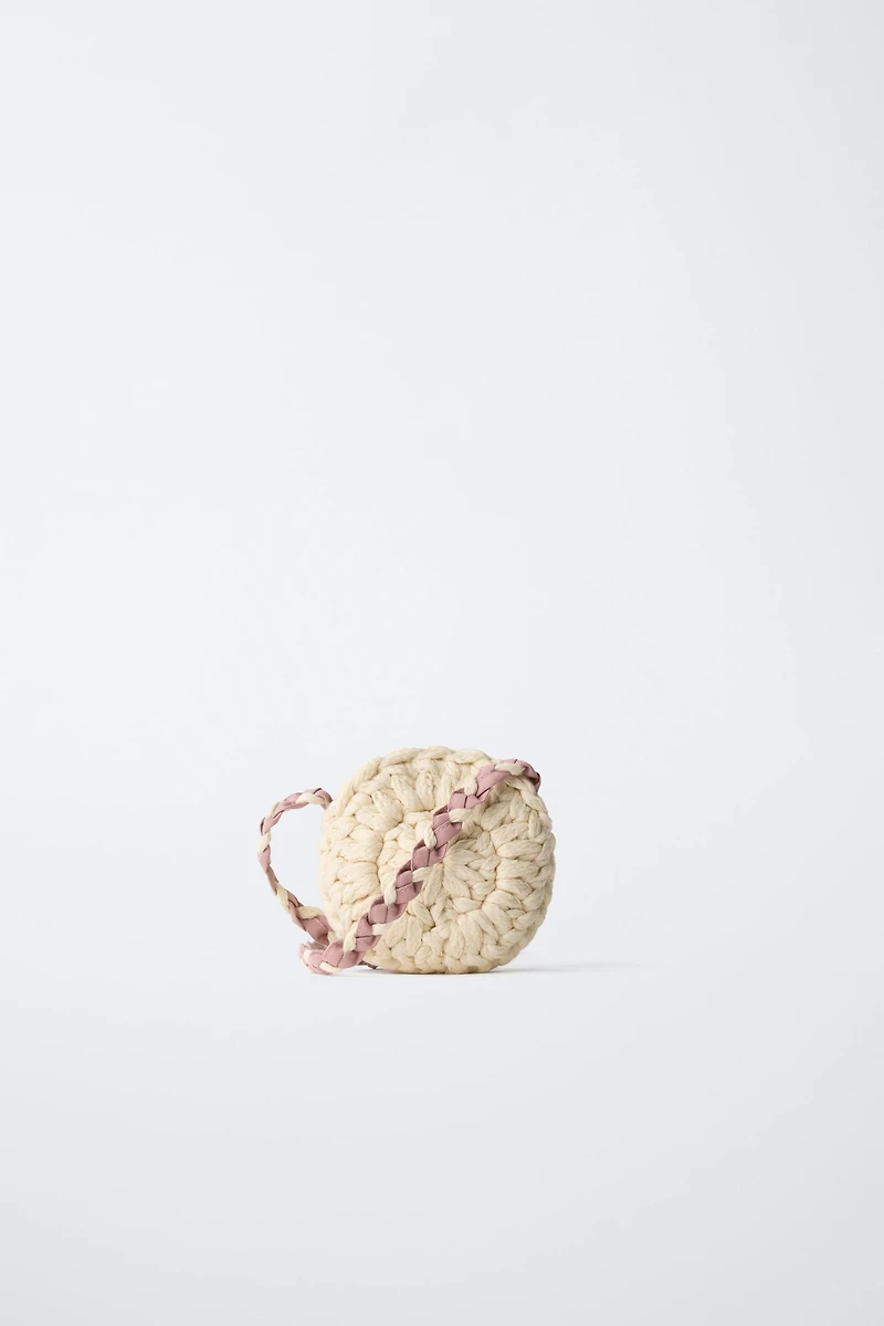 SAC BANDOULIÈRE EN CROCHET À FLEURS