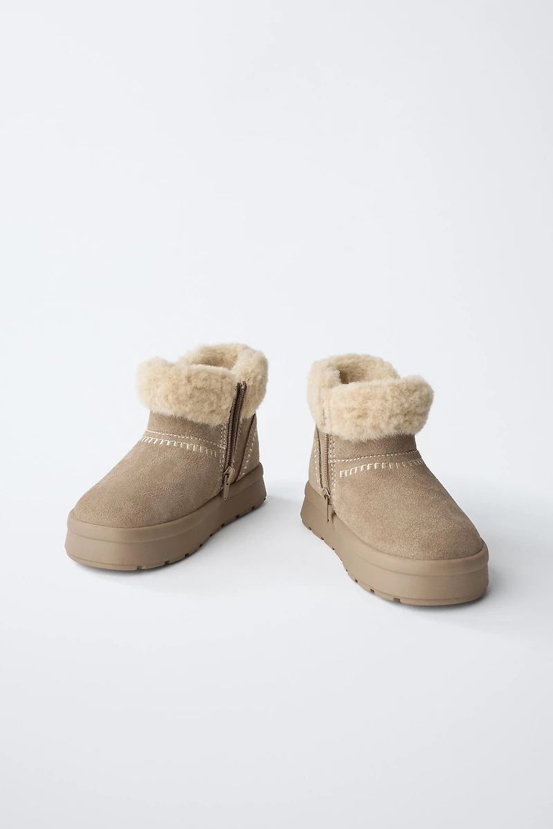 WINTER LEATHER BOOTS