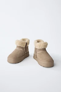WINTER LEATHER BOOTS