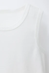 2-6 YEARS/ THREE-PACK OF BASIC SLEEVELESS T-SHIRTS