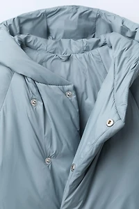 CONVERTIBLE NYLON FOOTIE ROMPER