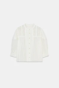 ROMANTIC COTTON SHIRT ZW COLLECTION