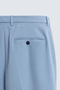 TEXTURED COMFORT SUIT PANTS