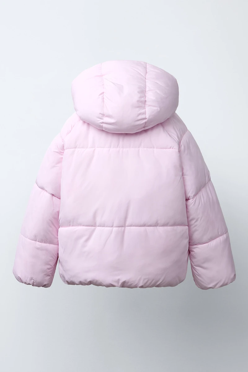 HOODED PUFFER JACKET