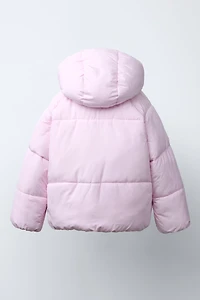HOODED PUFFER JACKET