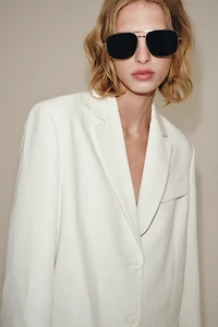 SQUARE METAL SUNGLASSES