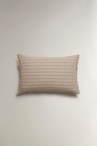 HOUSSE DE COUSSIN RAYURES