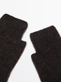 Alpaca blend mittens