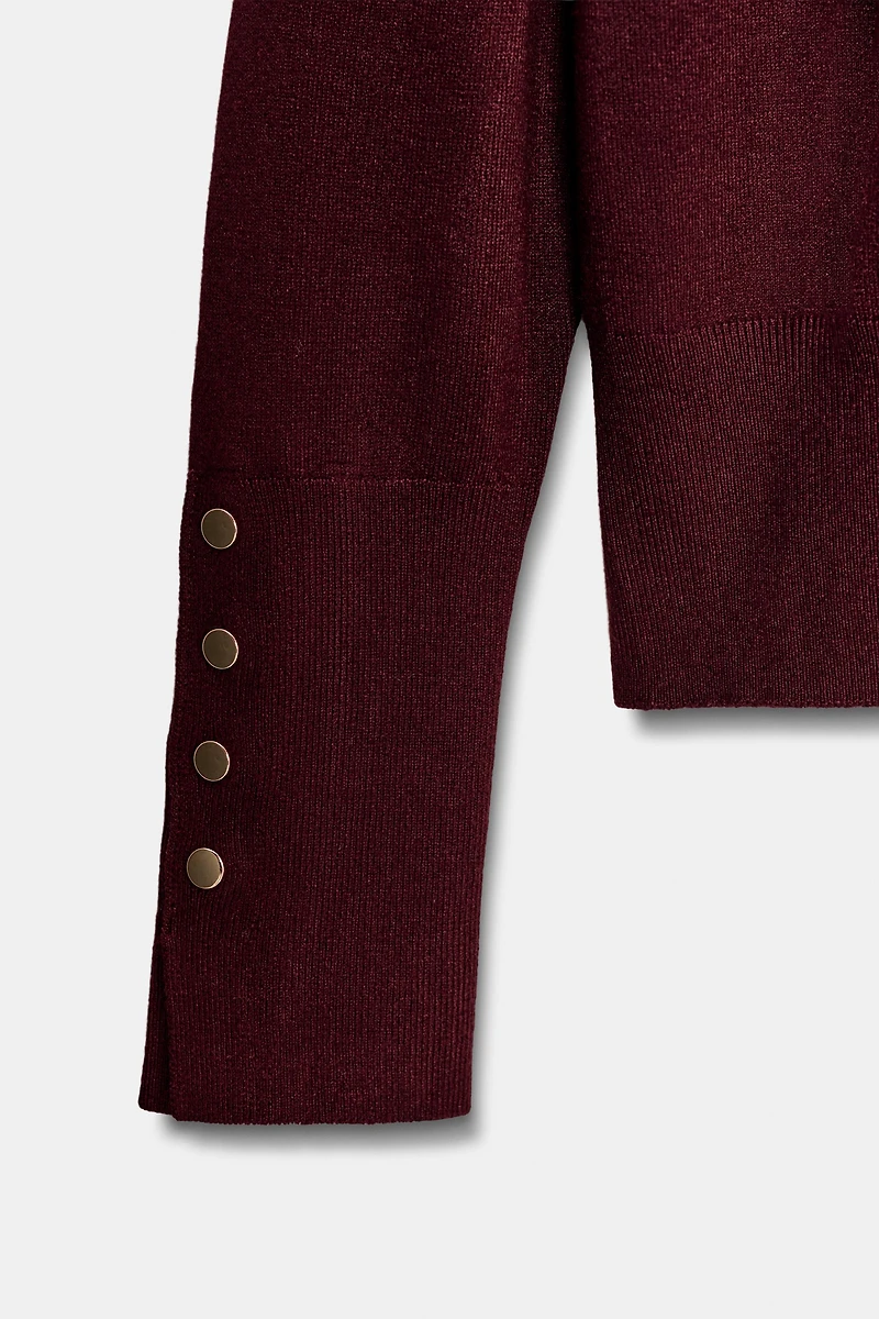 BASIC PLAIN KNIT JUMPER