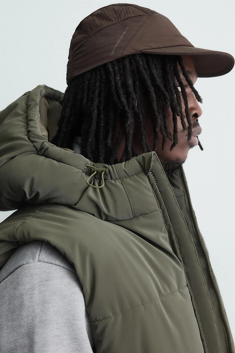 RUBBERIZED PUFFER VEST