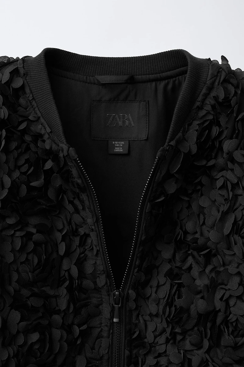 FLORAL BOMBER JACKET