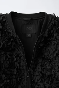 FLORAL BOMBER JACKET