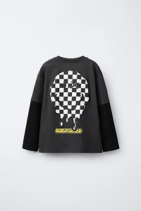 T-SHIRT DOUBLE MANCHE SMILEYWORLD ®