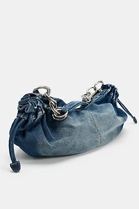 DENIM SHOULDER BAG