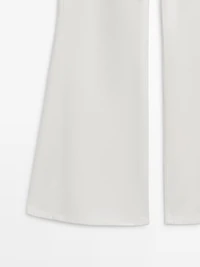 Jean flare taille haute