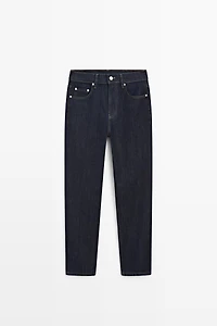 Jean slim cropped taille moyenne