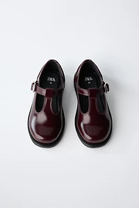 T-STRAP BALLET FLATS