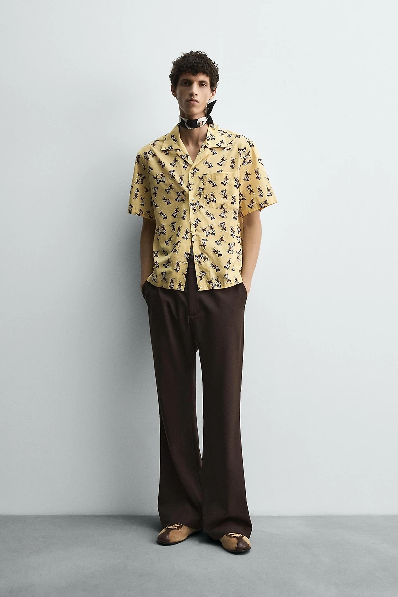 FLARE FIT TROUSERS HARRY LAMBERT FOR ZARA X DISNEY