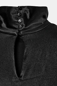 ASYMMETRIC LONG BLOUSE ZW COLLECTION