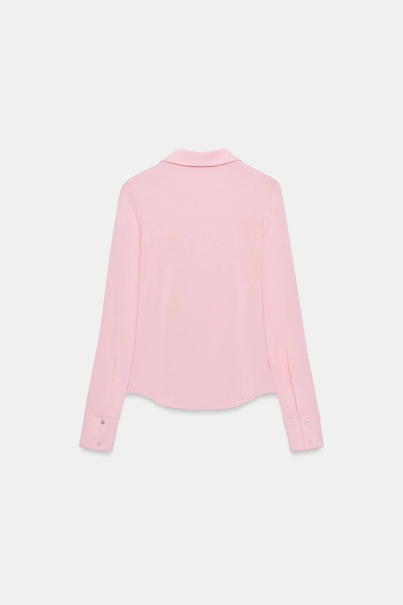FLOWY LONG SLEEVE SHIRT