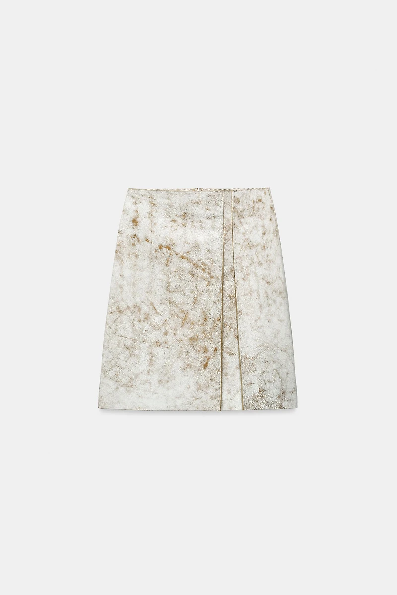 ZW COLLECTION LIMITED EDITION LEATHER SKIRT