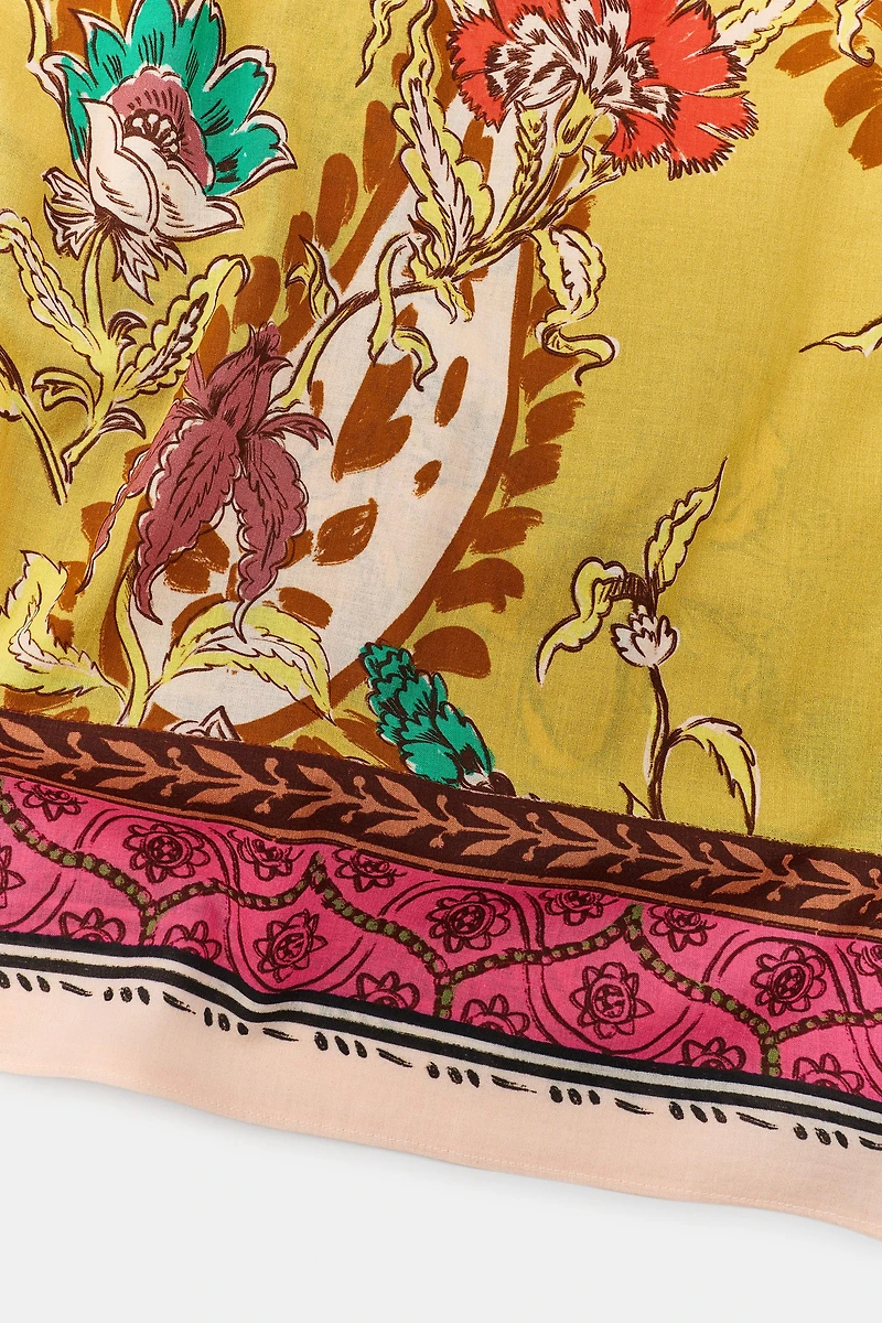 PAISLEY PRINT SCARF