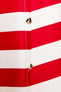 STRIPED MINI DRESS