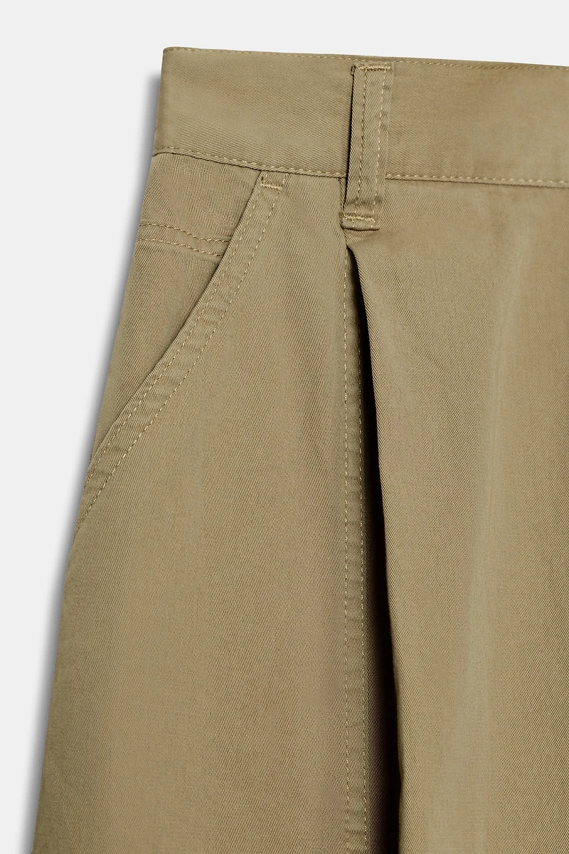 PLEATED BALLOON PANTS