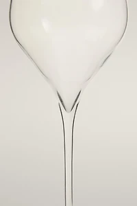 PLAIN CRYSTALLINE FLUTE GLASS
