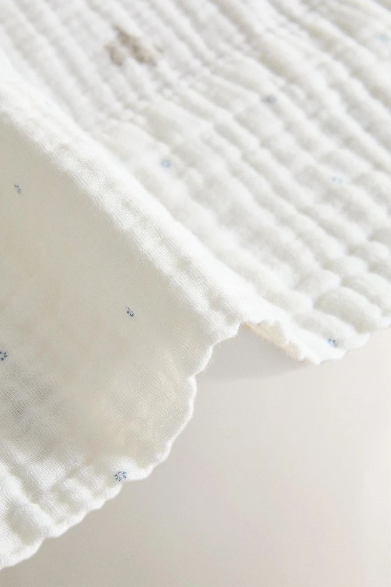 DRAP PLAT ENFANT GAZE ÉLÉPHANT