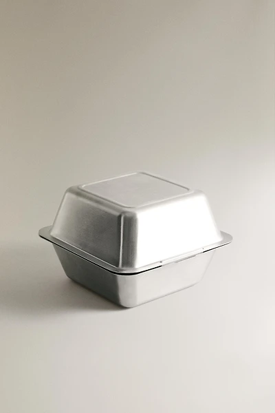 BOÎTE À HAMBURGER EN ACIER INOXYDABLE
