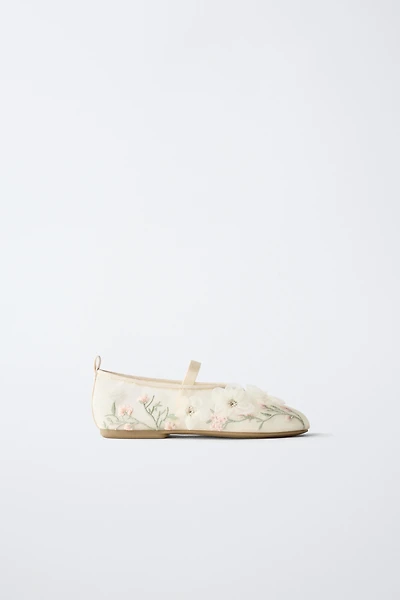 FLORAL BALLET FLATS