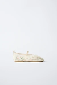 FLORAL BALLET FLATS