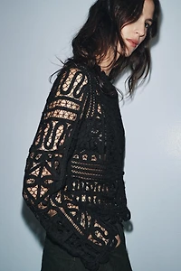 BLOUSE CROCHET ZW COLLECTION