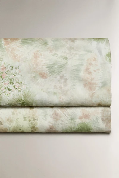 GARDEN PRINT FLAT SHEET